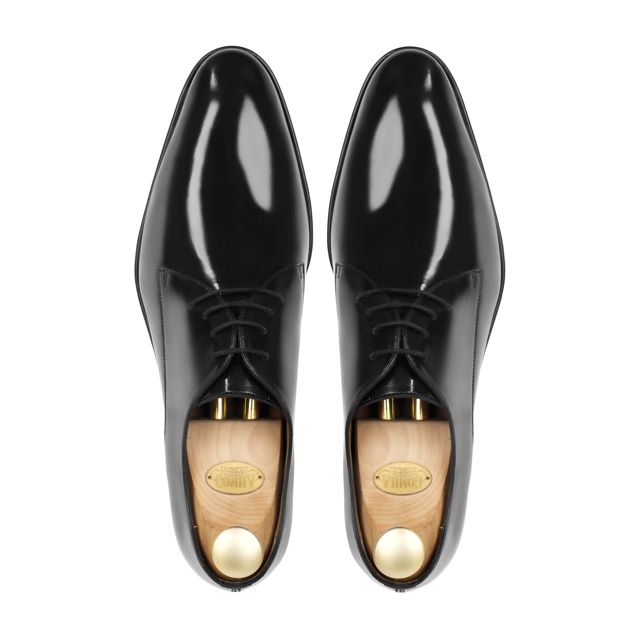 Blooms - Men's Black Patent Leather Derby Shoe