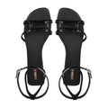 Nelle - Women's Black Strapped Sandal