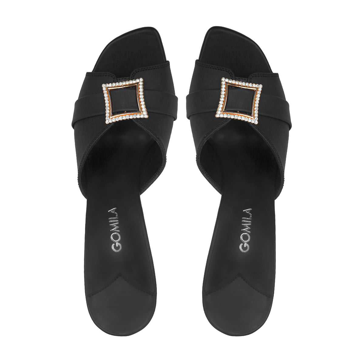 Kaela - Women's Black Heels