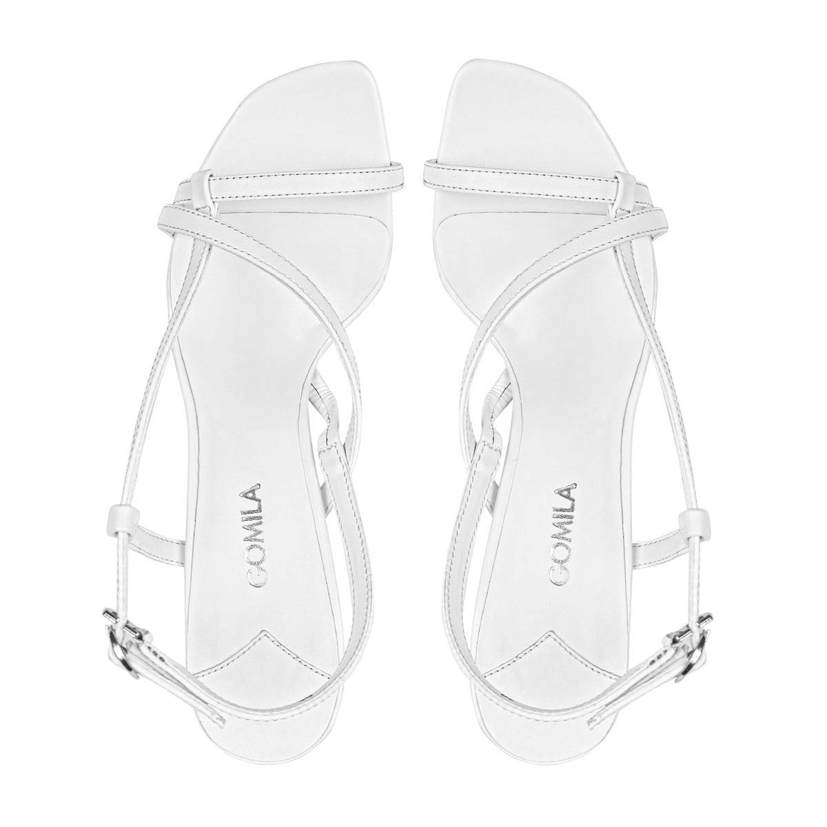 Lila - Women's White Heel
