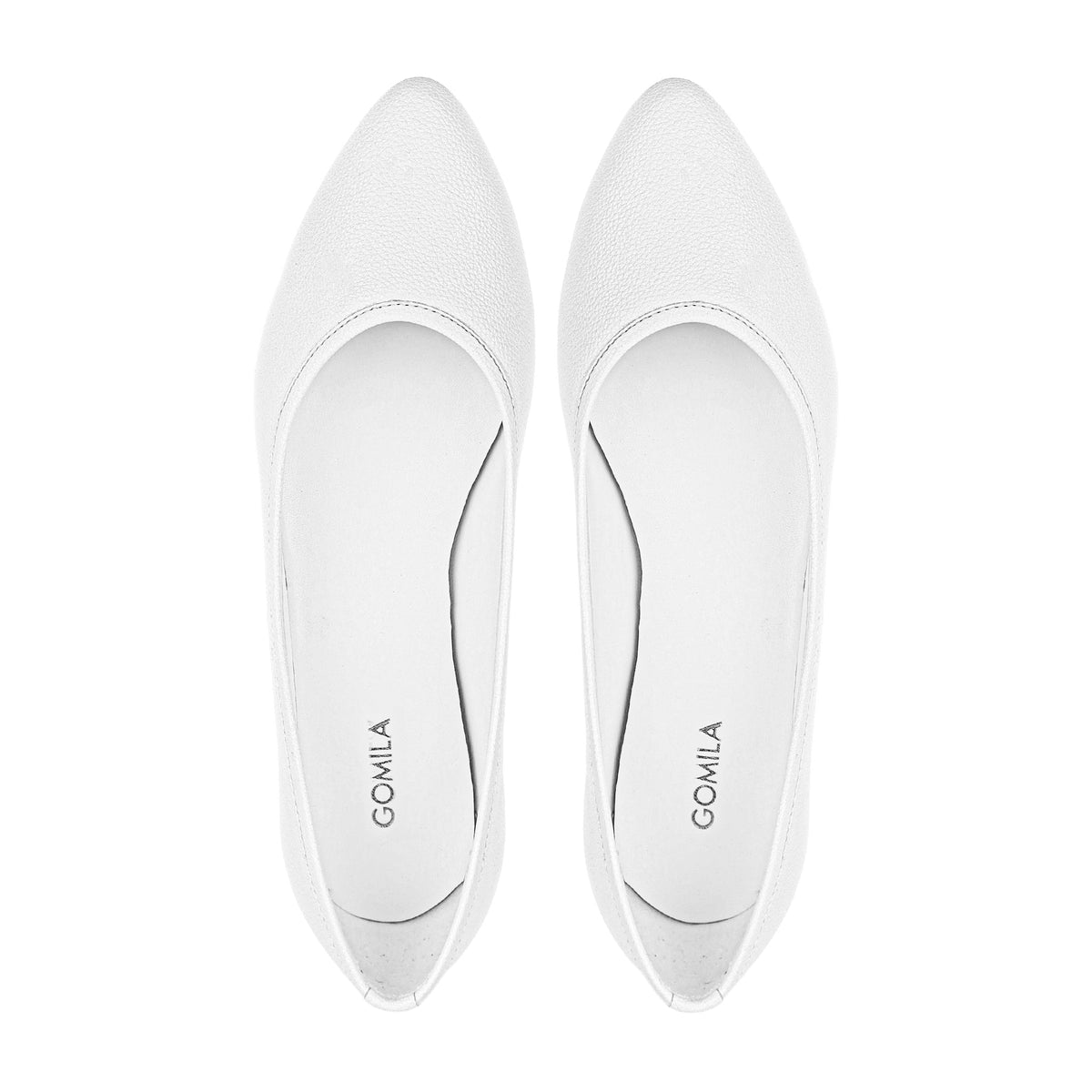 Dalston - Ladies White Loafer