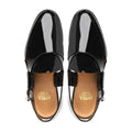 Vinton - Men's Black Patent Leather Sandal
