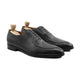 Torun - Men's Black Pebble Grain Leather Wholecut