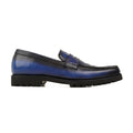 Tajimi - Men's Burnished Blue Calf Leather Loafer