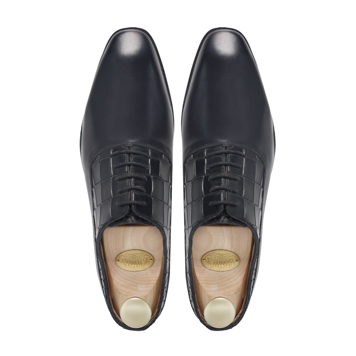 Thiago - Men's Black Calf Leather Oxford Shoe