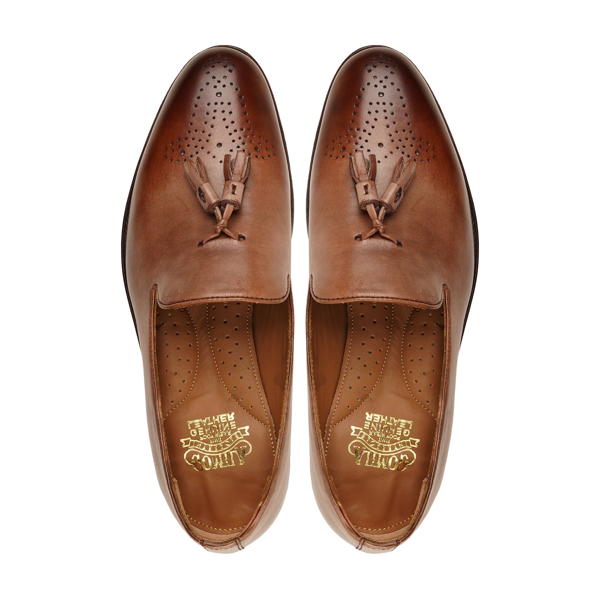 Tulsa - Men's Tan Calf Leather Loafer