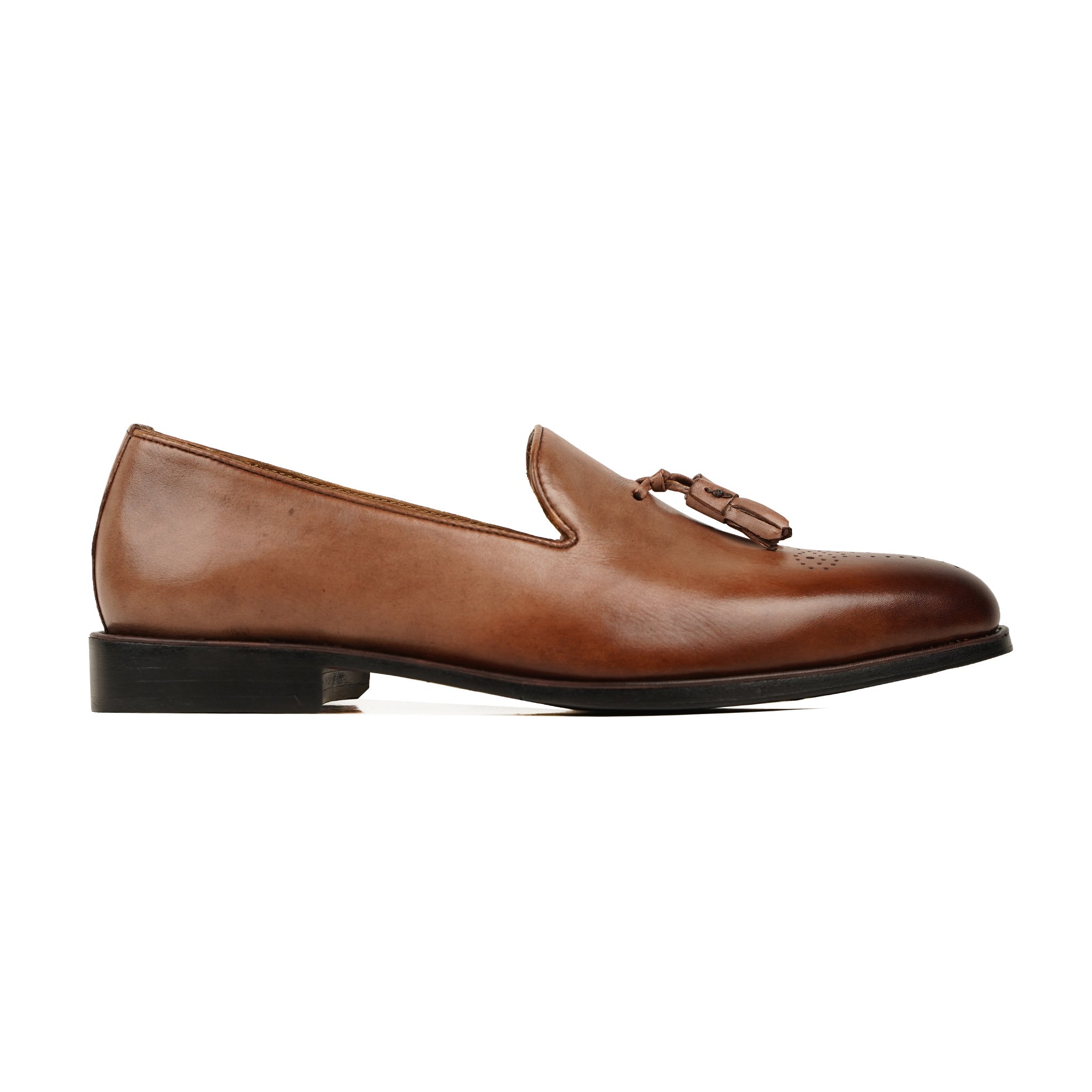 Tulsa - Men's Tan Calf Leather Loafer