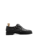 Shajara - Men's Black Calf Leather Double Monkstrap - Goodyear Welted