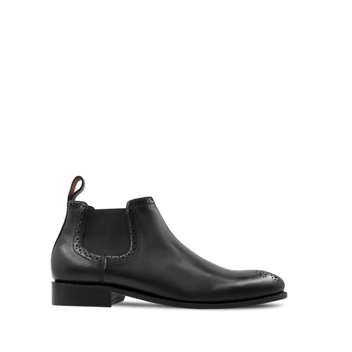 Yukihiro - Men's Men's Black Calf Leather Chelsea Boot - Goodyear Welted