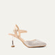 Vanessa - Women’s Champagne Rhinestone Heels