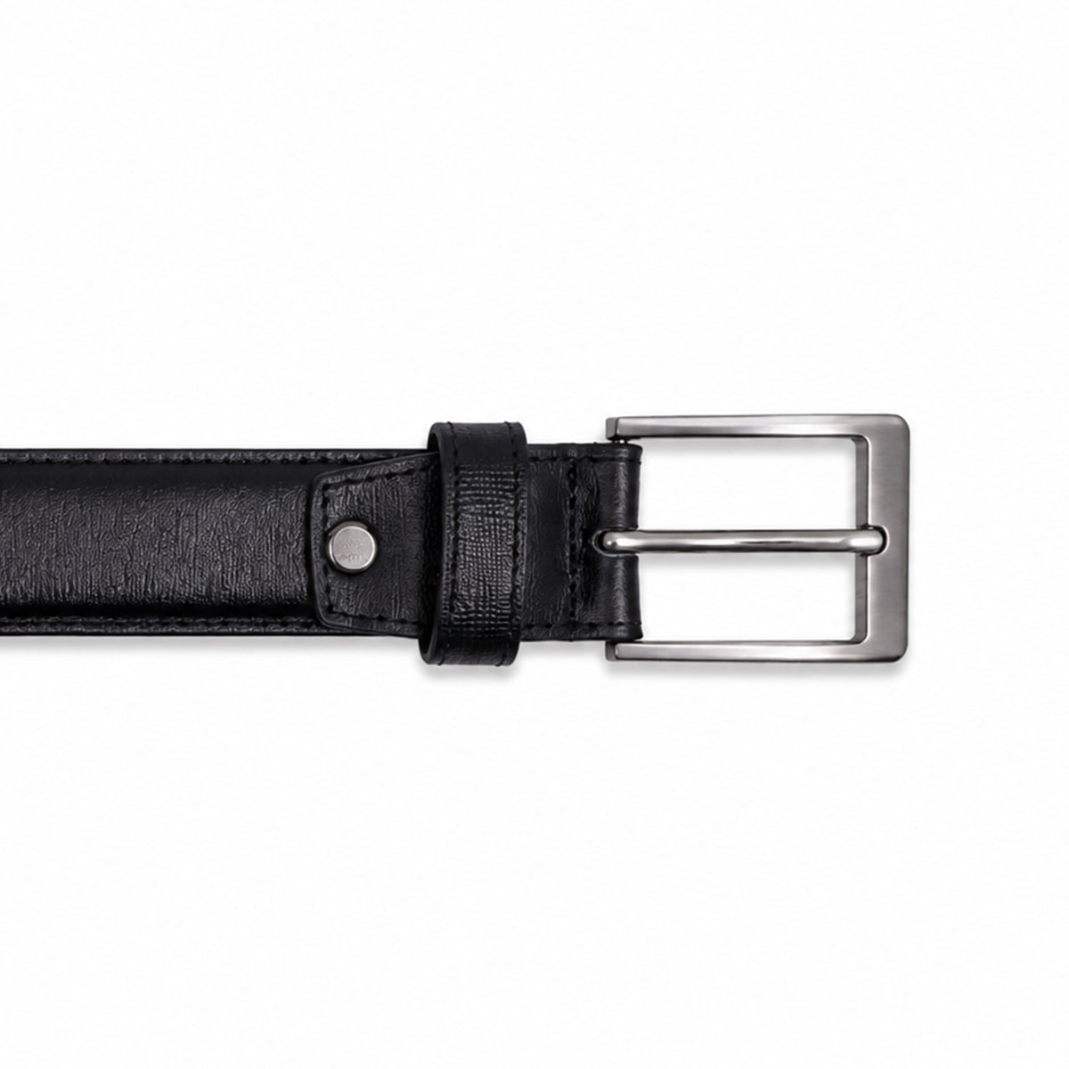 Velto - Men's Black Textured Belt
