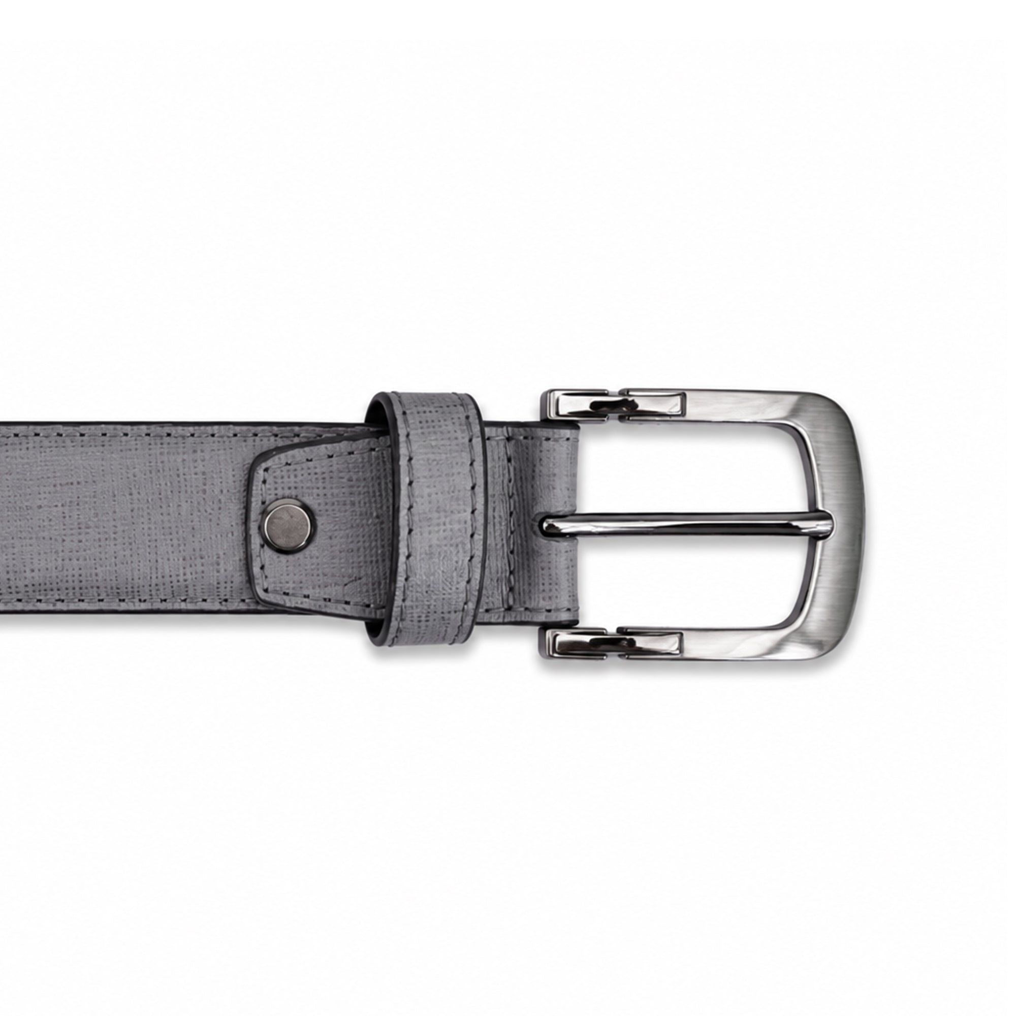 Velto - Men's Charcoal Textured Belt