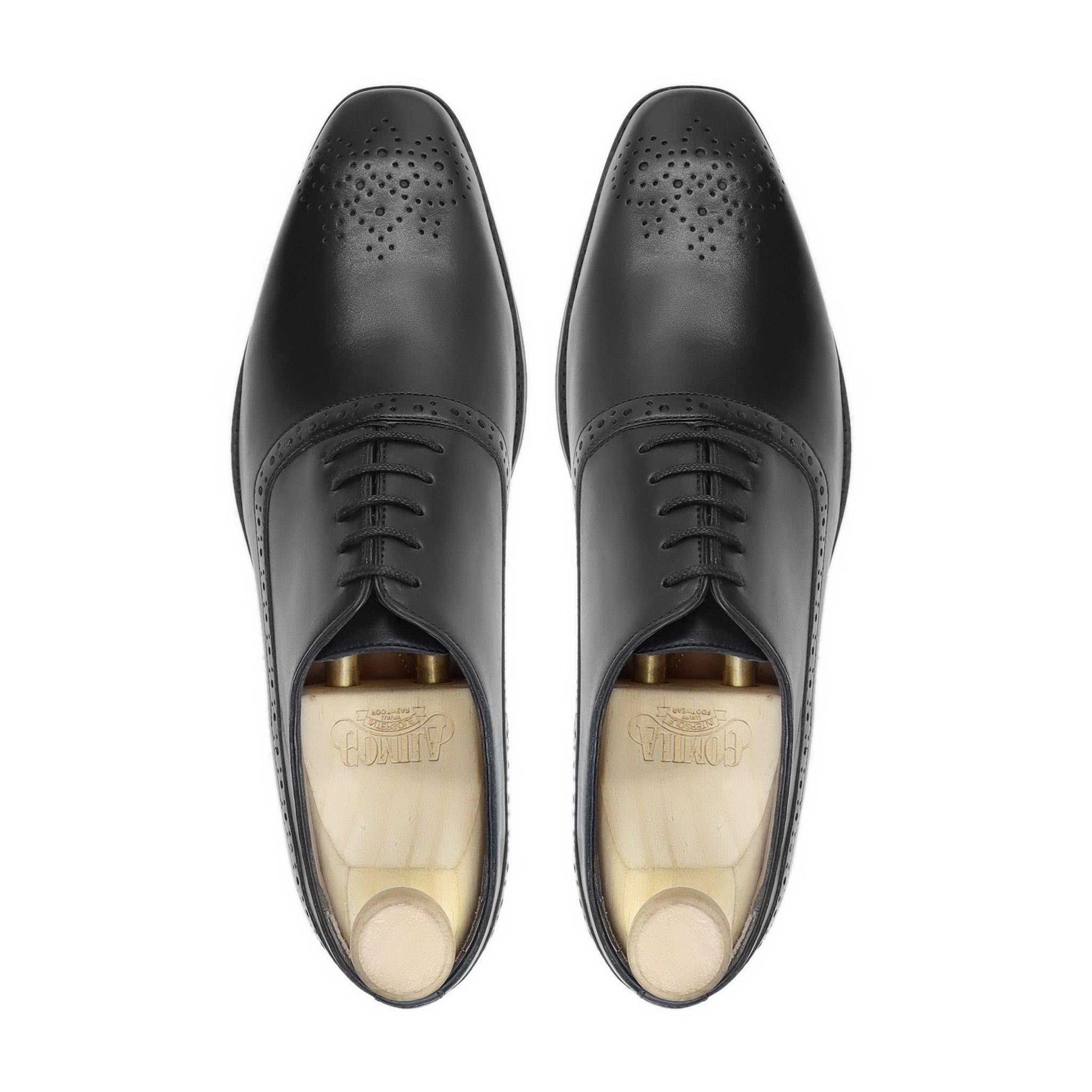 Yosem - Men's Black Calf Leather Oxford Shoe
