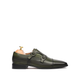 Yichan - Men's Burnish Green Calf Leather Double Monkstrap