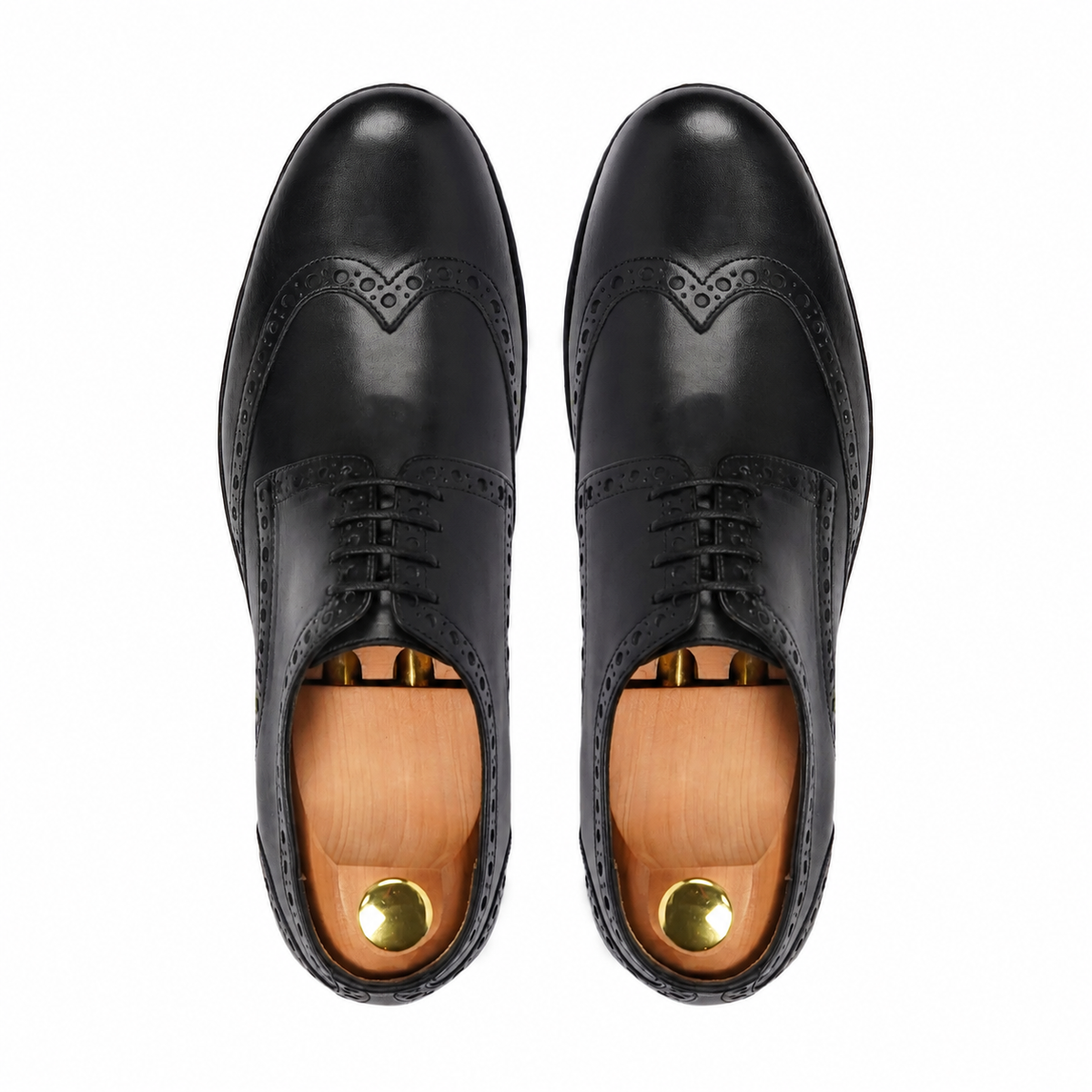 Yoite - Me's Black Calf Leather Derby Shoe