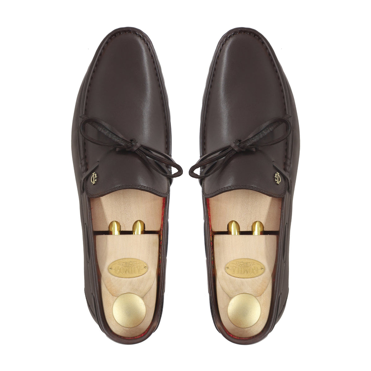 Zamasu - Men's Dark Brown Calf Leather Loafer Shoe