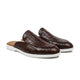 Rook - Men's Dark Brown Calf Leather Slipper