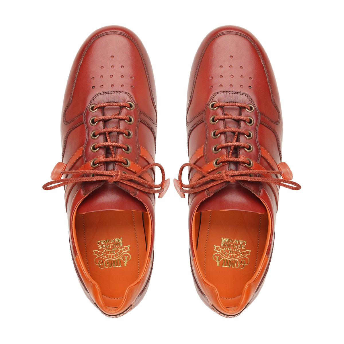 Sinisa - Men's Oxblood Calf Leather Jogger