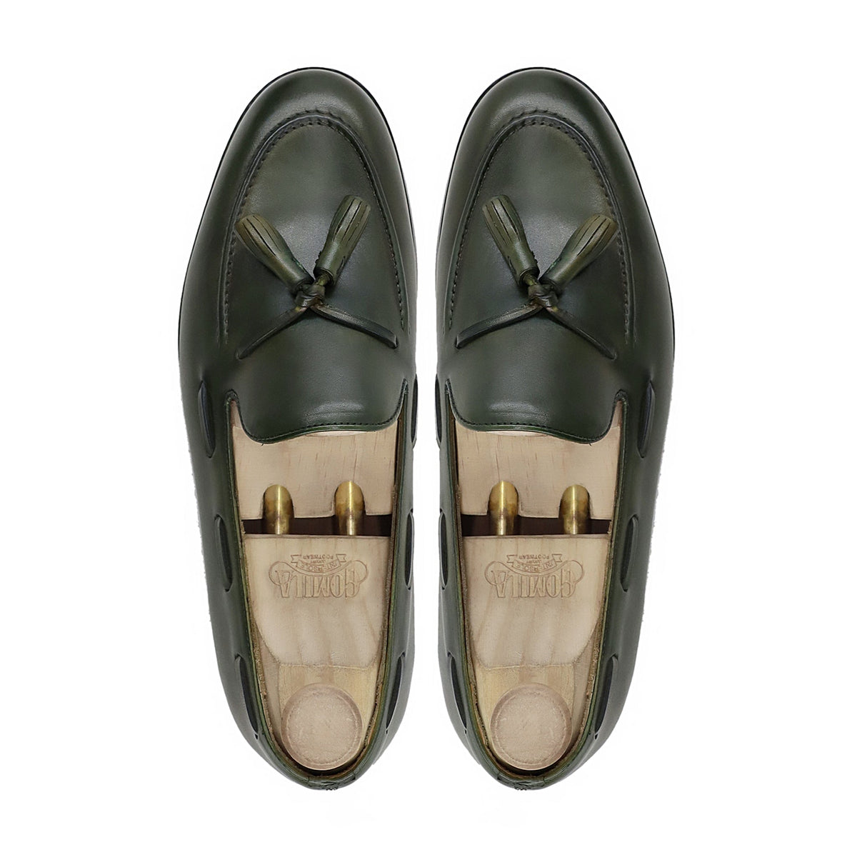 Melden - Men's Dark Green Calf Leather Loafer