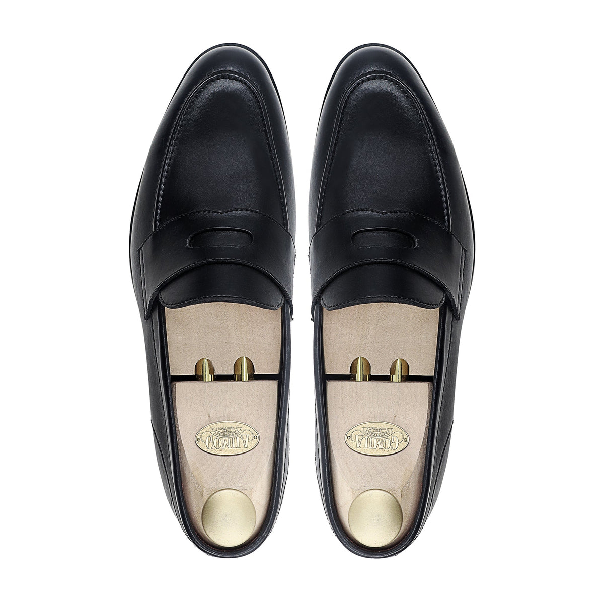 Dozier - Men's Black Calf Leather Loafer