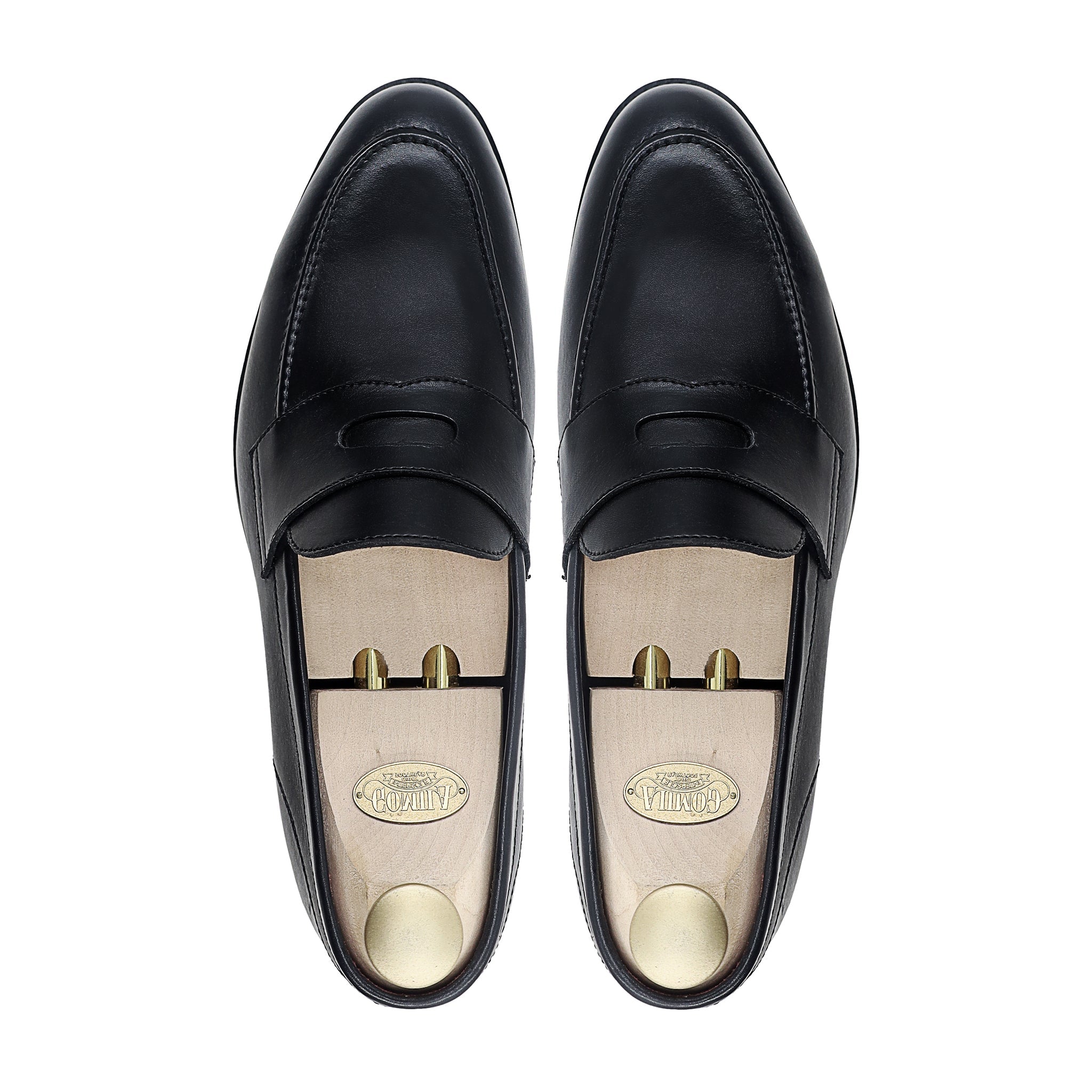 Dozier - Men's Black Calf Leather Loafer