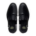 Crissy - Men's Black Calf Leather Sandal