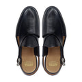 Ewing - Men's Black Calf Leather Sandal