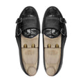 Hachi - Black Calf Leather Double Monkstrap