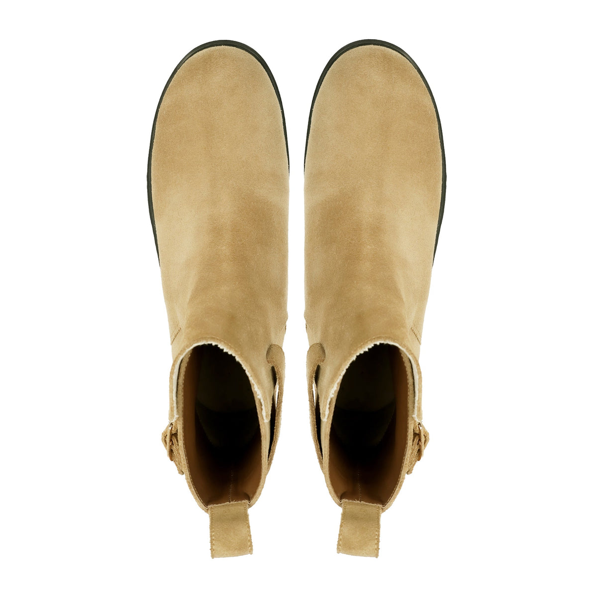 Belgravia - Men's Camel Split Suede Jodhpur Boot