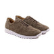 Montaro - Men's Light Brown Kid Suede Leather Jogger