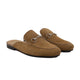Taral - Men's Camel Kid Suede Slipper