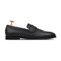 Bruin - Men's Black Pebble Grain Leather Loafer
