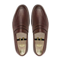 Anders - Men's Oxblood Pebble Grain Leather Loafer