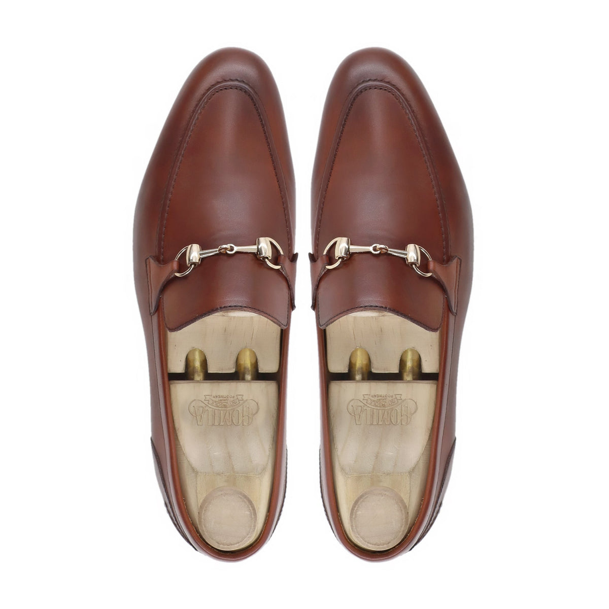 Hantom - Men's Brown Calf Leather Loafer