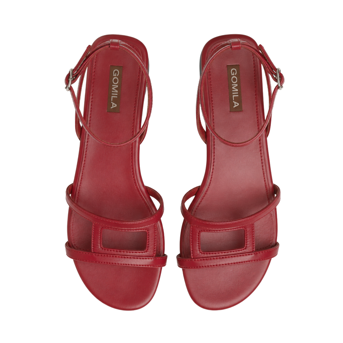 Aloura - Women's Oxblood Strapped Sandal