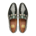 Tosu - Men's Black Box Leather High Shine Loafer