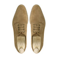 Teijo - Men's Camel Kid Suede Derby Shoe
