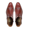 Jumbaz - Men's Oxblood Calf Leather Jodhpur Boot