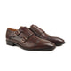 Yenz - Men's Dark Brown Calf Leather Double Monkstrap