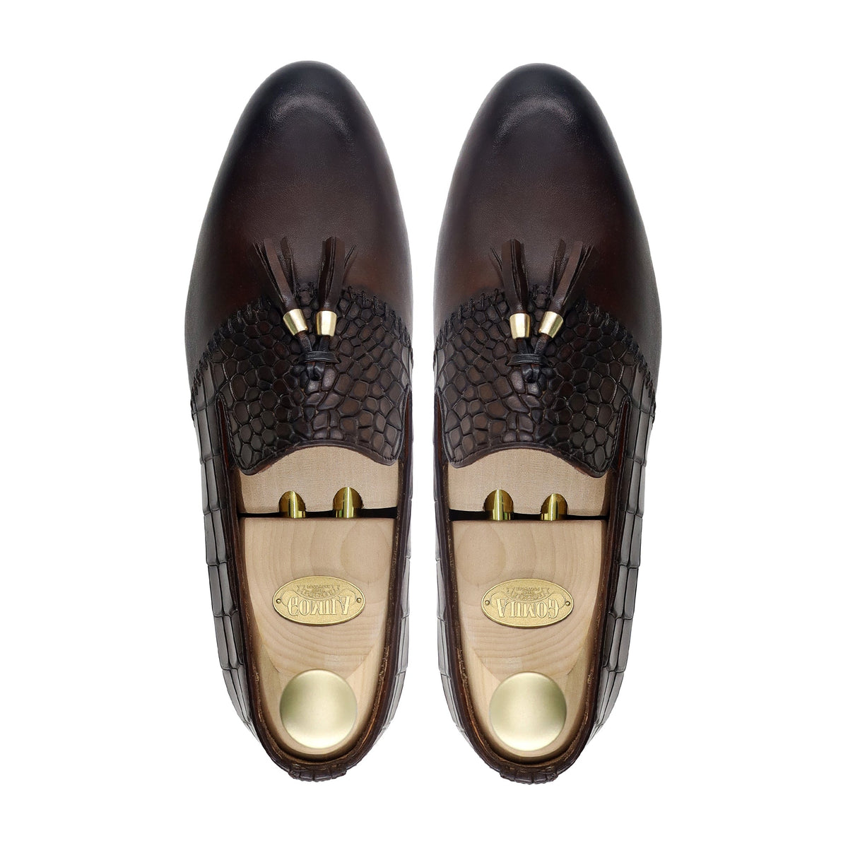 Dwane - Men's Dark Brown Calf Leather Loafer