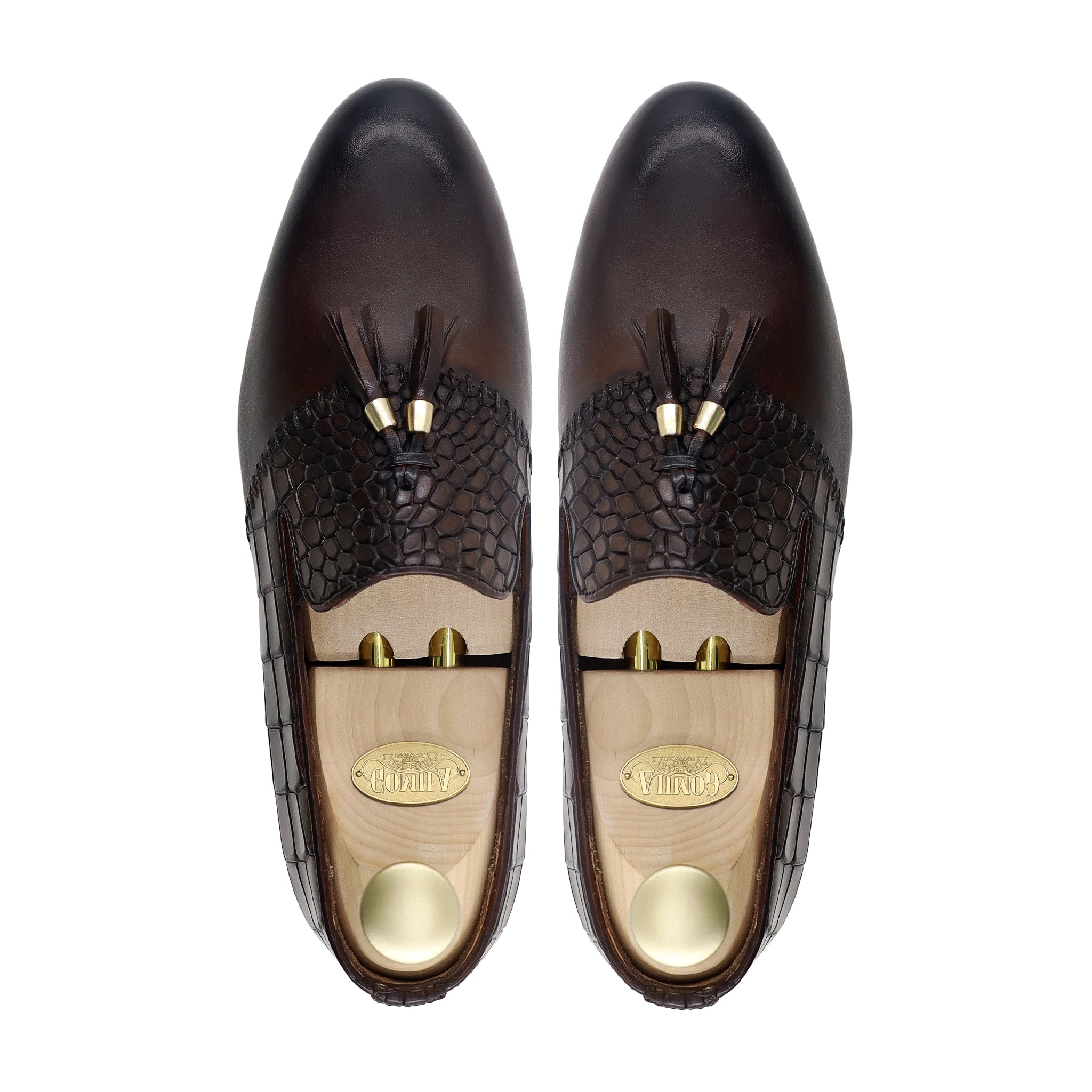 Dwane - Men's Dark Brown Calf Leather Loafer