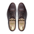Donato - Men's Dark Brown Calf Leather Oxford Shoe