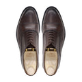 Chinita - Men's Dark Brown Calf Leather Oxford Shoe