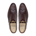 Koji - Men's Oxblood Pebble Grain Leather Oxford Shoe