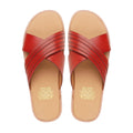 Tomo - Men's Oxblood Calf Leather Slipper