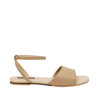 Solane - Women's Light Beige Strapped Sandal