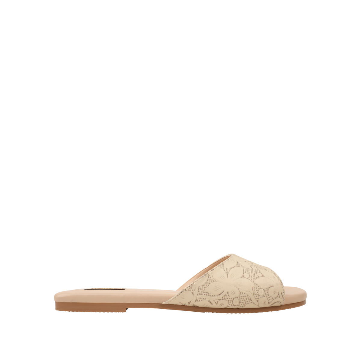 Nirva - Women's Textured Off White Slipper