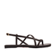 Evi - Women's Brown Strapped Sandal