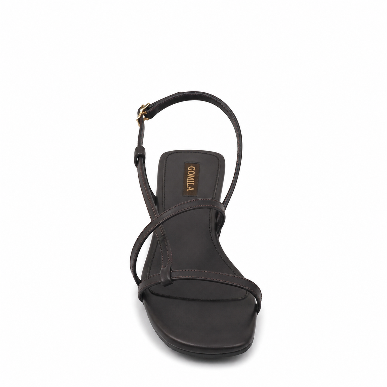 Evi - Women's Brown Strapped Sandal
