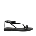 Hollis - Women's Black Strapped Sandal